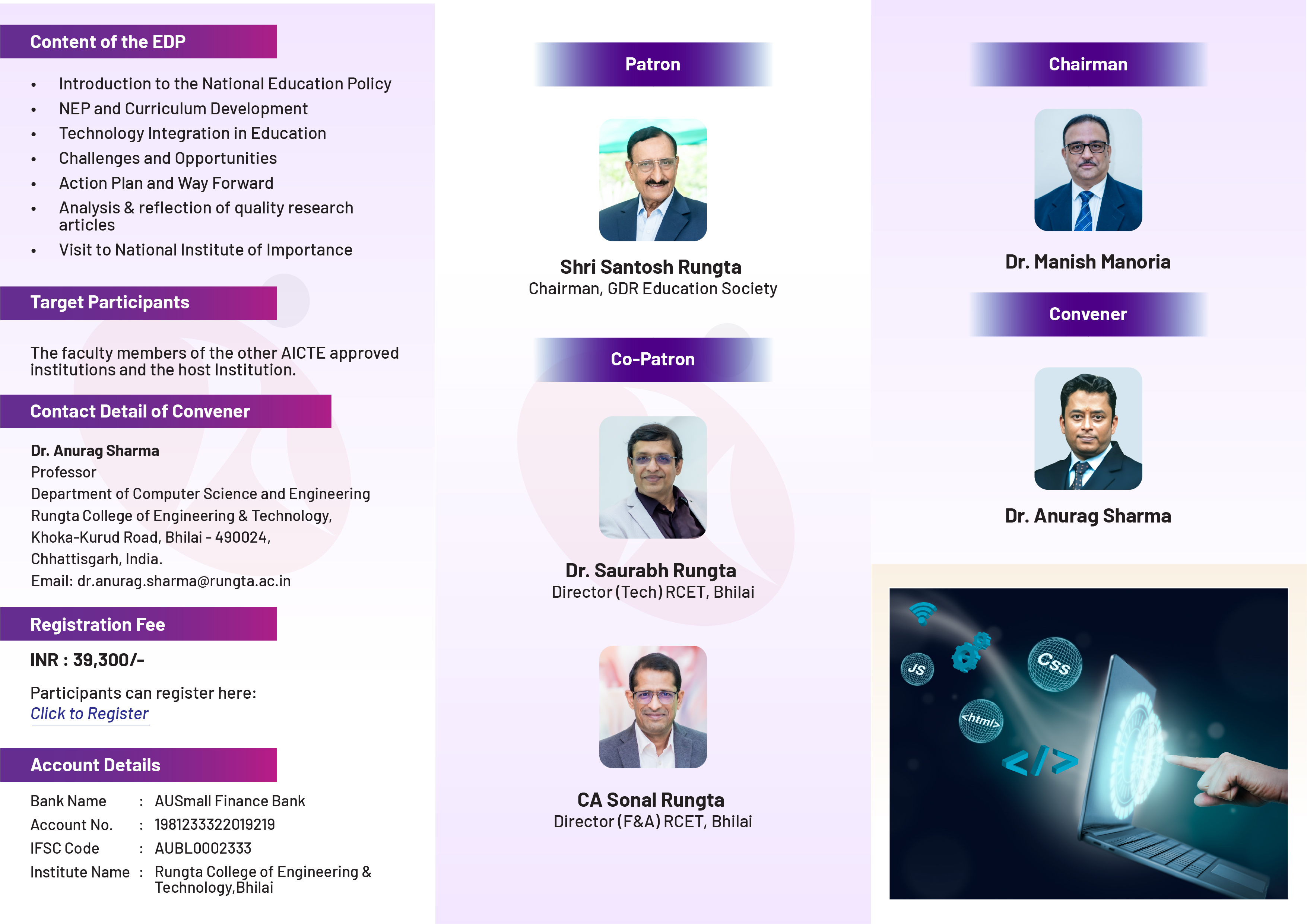 Executive Development Program in Advanced Web 3.0 Technologies